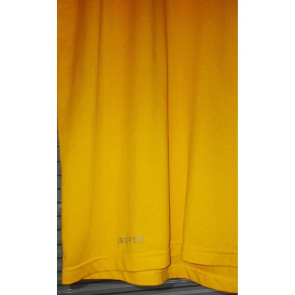 West Virginia University Family Mountaineer Nike Dri Fit TShirt Yellow Men Large - Picture 4 of 7
